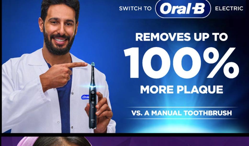 Oral-B Criss Cross Brushes – 3D SEC Image Creation